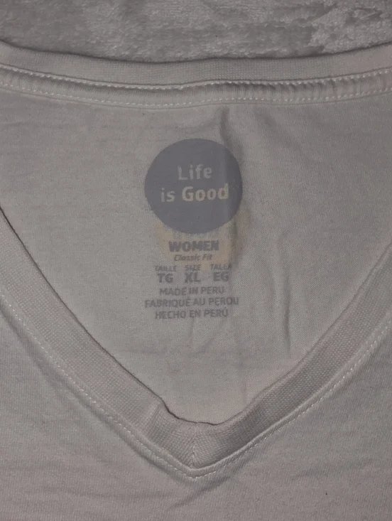 Life Is Good PEACE Long Sleeve Graphic Tee Size XL - Picture 4 of 6